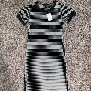 Black and white striped Rue21 dress